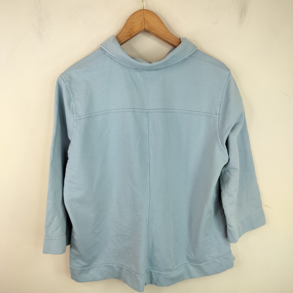 Fresh Produce Button Up Jacket XL Womens 100% Cotton Casual Coastal USA - Picture 5 of 9
